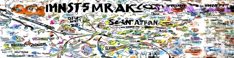 内容营销策略规划脑图，涵盖博客、视频、案例研究等多种内容形式