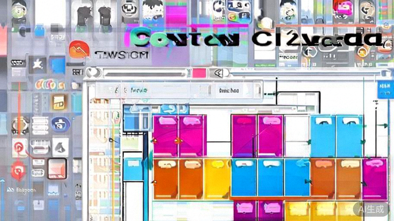 社交媒体内容日历在多平台（Instagram, TikTok, Pinterest）上的规划与发布示意图