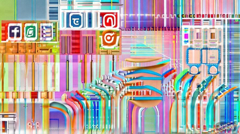 社交媒体引流全景图：展示从Facebook、Instagram、TikTok、Pinterest等平台引流至独立站购物车的完整路径示意图